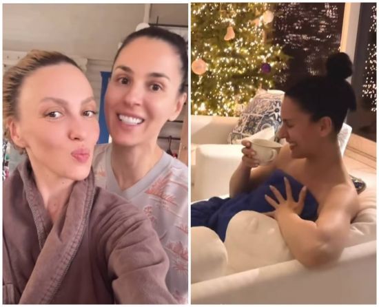 Єфросиніна похизувалася відпочинком у маєтку Полякової та як вони з сином час там проводили