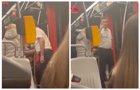 У Чехії водій трамвая з кулаками накинувся на українців з дитиною (відео)