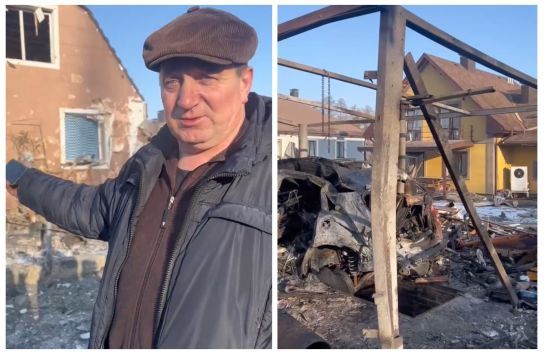 "Доньці поранило голову": житель Київщини розповів про пережиту атаку (відео)