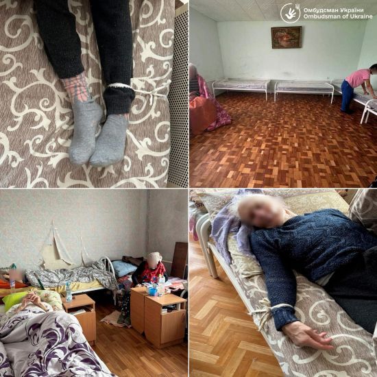 Людей похилого віку прив’язували до ліжок: в приватному пансіонаті виявили порушення прав людини