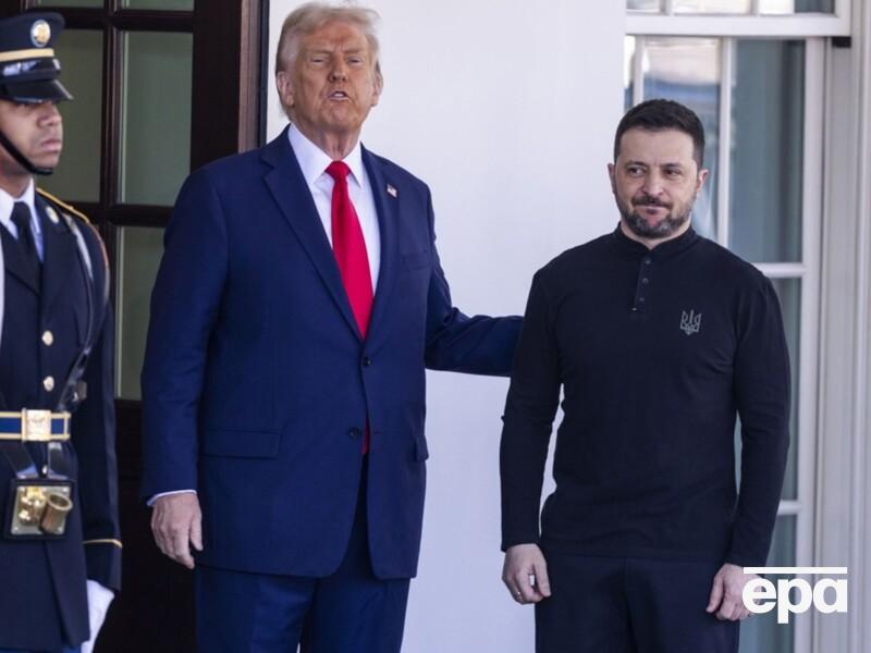 "Він сьогодні весь такий убраний". Трамп під час зустрічі із Зеленським висловився про його одяг. Відео