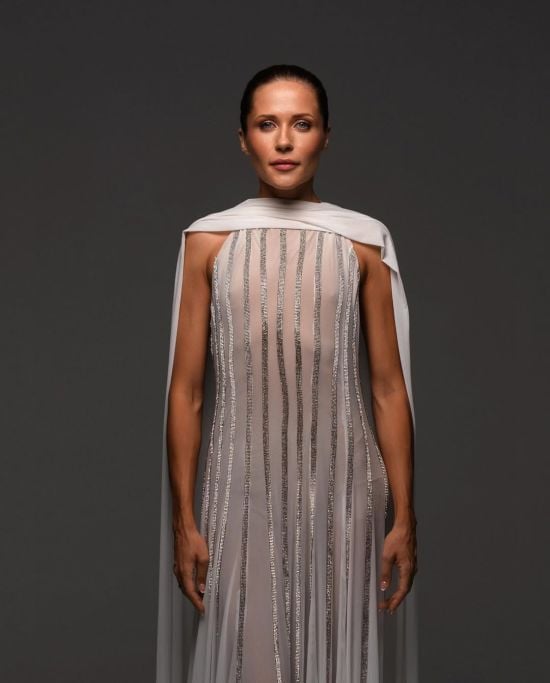 Наталка Денисенко показалася зі змученим виглядом і пожалілася, що разом з 7-річним сином захворіла