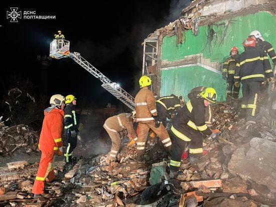 Цинічний удар по будинку у Полтаві: кількість жертв зросла