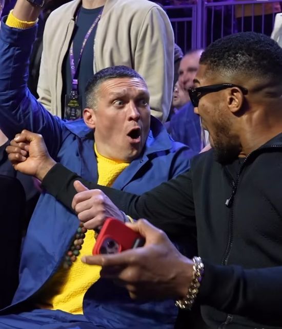 Були шоковані: опубліковано відео реакції Усика та Джошуа на швидкий нокаут у бою Паркер – Баколе