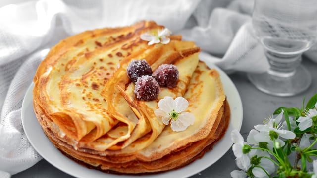 Масляна 2025: пʼять рецептів дієтичних млинців