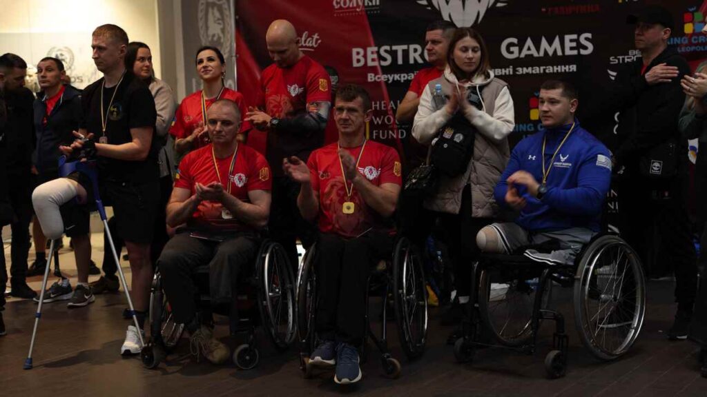 У Львові відбулися змагання BESTRONG GAMES серед ветеранів війни
