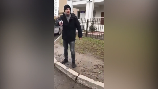 На Волині чоловік утікав від ТЦК, погрожуючи пістолетом: відео