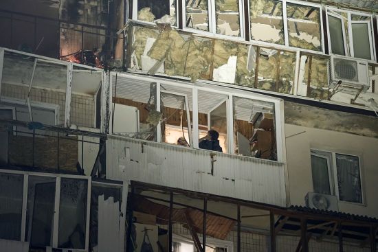 РФ масовано ударила по Києву "Шахедами": з'явилися фото наслідків