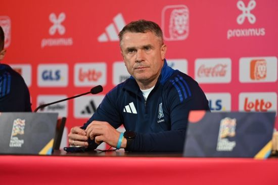 Ребров дав пресконференцію перед матчем-відповіддю України проти Бельгії в плейоф Ліги націй