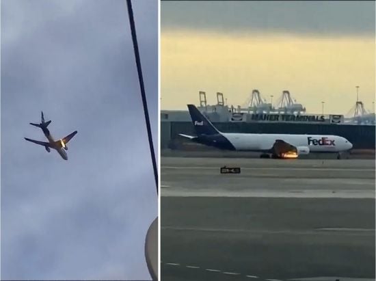 Двигун літака спалахнув незабаром після зльоту: джерела назвали винуватця аварії