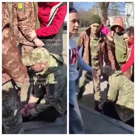 На Одещині чоловік двічі намагався втекти від працівників ТЦК під лемент жінок (відео)