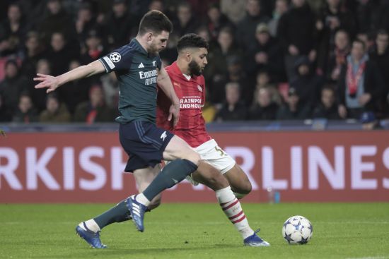 ПСВ – Арсенал: де дивитися і ставки букмекерів на матч 1/8 фіналу Ліги чемпіонів