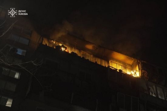 Потужна ворожа атака на Київ та область: головні новини ночі 23 березня 2025 року