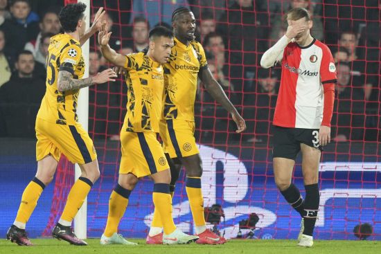 "Інтер" з незабитим пенальті обіграв "Феєнорд" у першому матчі 1/8 фіналу Ліги чемпіонів (відео)