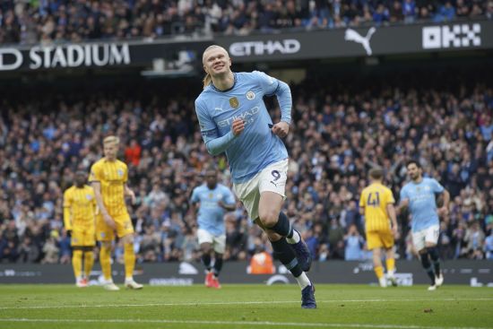 "Манчестер Сіті" з історичним рекордом Голанда не зумів обіграти "Брайтон" в АПЛ (відео)