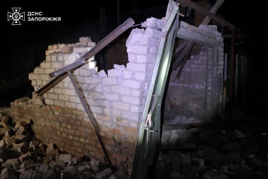Вибухи на Запоріжжі та у Києві: головні новини ночі 24 березня 2025 року