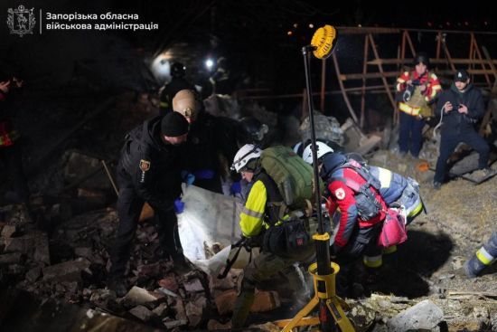 Наслідки ворожої атаки на Запоріжжя: кількість поранених та загиблих збільшилась
