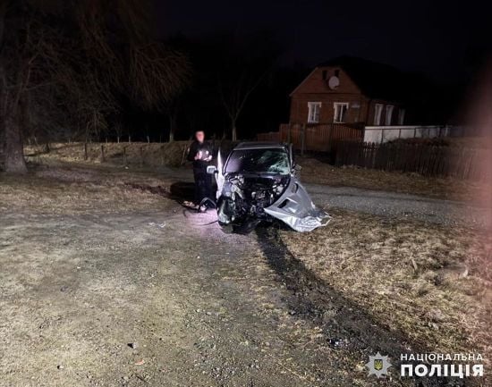 На Житомирщині водій загинув у подвійній ДТП, яку він сам і влаштував