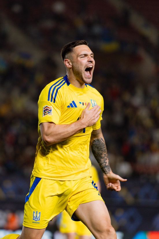 Автор одного з голів України в матчі з Бельгією розповів, кому присвятив дебютний м'яч за збірну