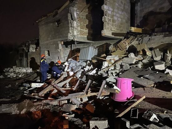 В ОВА показали наслідки удару БпЛА по Дніпру (фото)