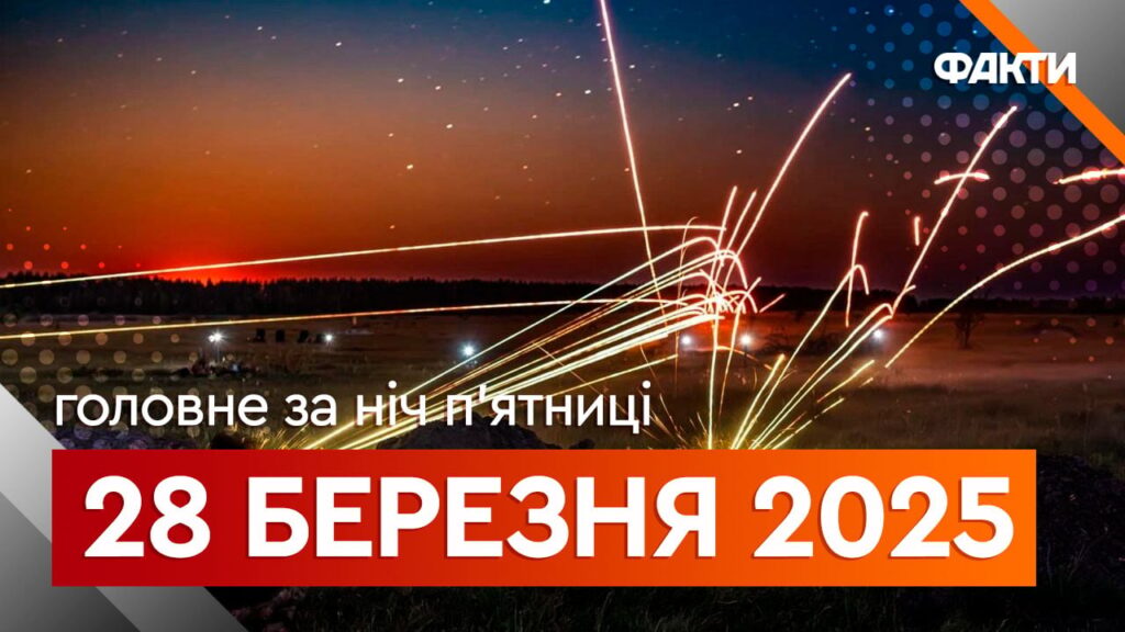 Головні події ночі 28 березня: вибухи у Полтаві та атака дронів на Саратов й Енгельс