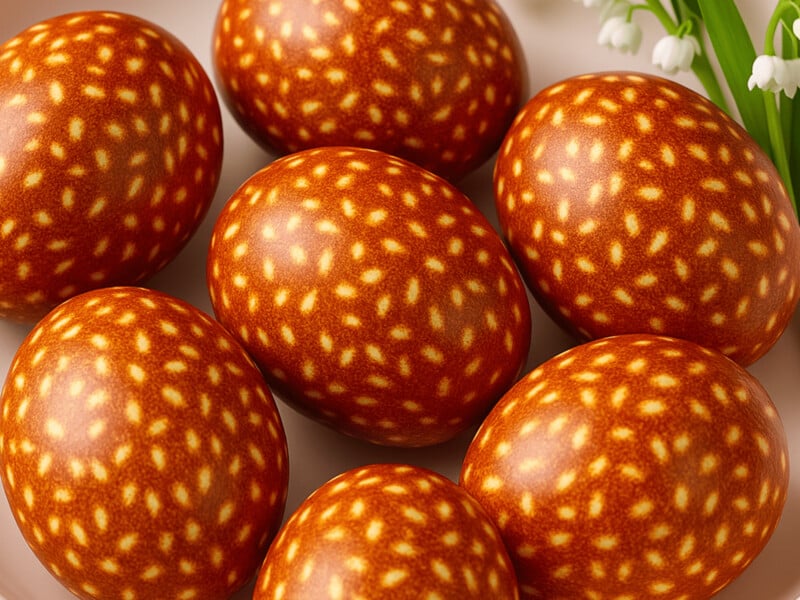 Скористайтеся цим способом – і крашанки завдяки рису вийдуть дуже симпатичними. Швидкий рецепт