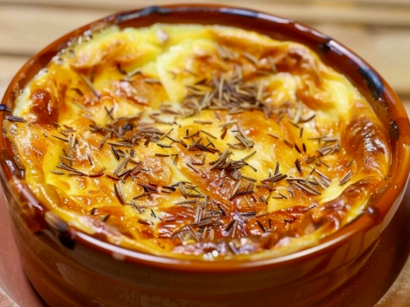 Додайте яєчну суміш до сиру й випікайте. Рецепт плесканки, яку кладуть до великоднього кошика