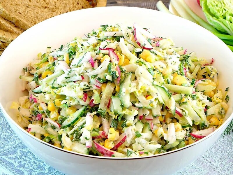 Додайте цей соус у салат – і він вийде дуже смачним. Ідеальний рецепт весняної страви