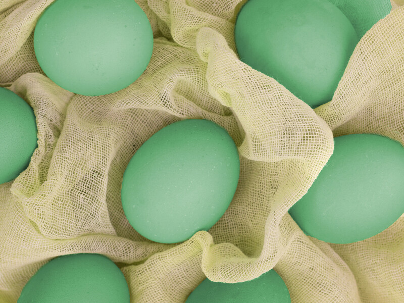 Зваріть яйця в цьому відварі, щоб отримати зелені крашанки