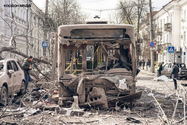 Ракетний удар по Сумах: загинув водій тролейбуса та майже всі пасажири
