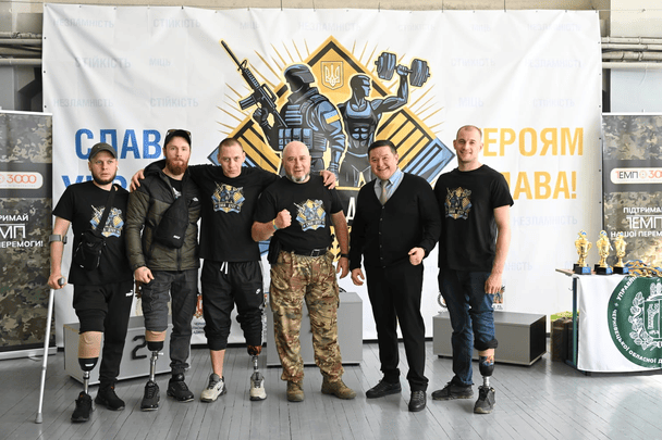 «Темп- 3000» підтримує ветеранів: Чернівці прийняли спортивний турнір «Сила духу»