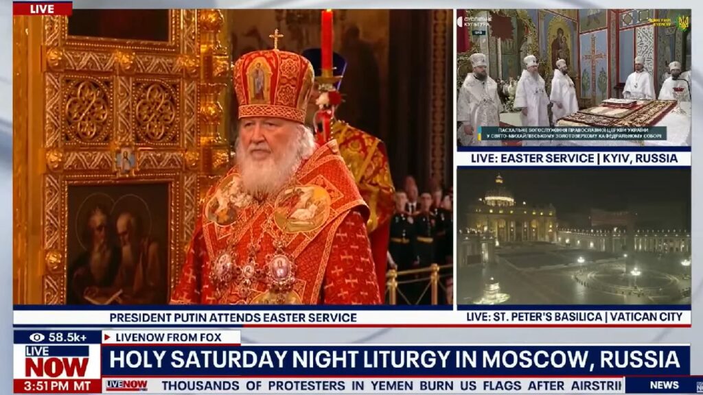 Помилка в ефірі: Fox News назвав Київ російським на Великдень