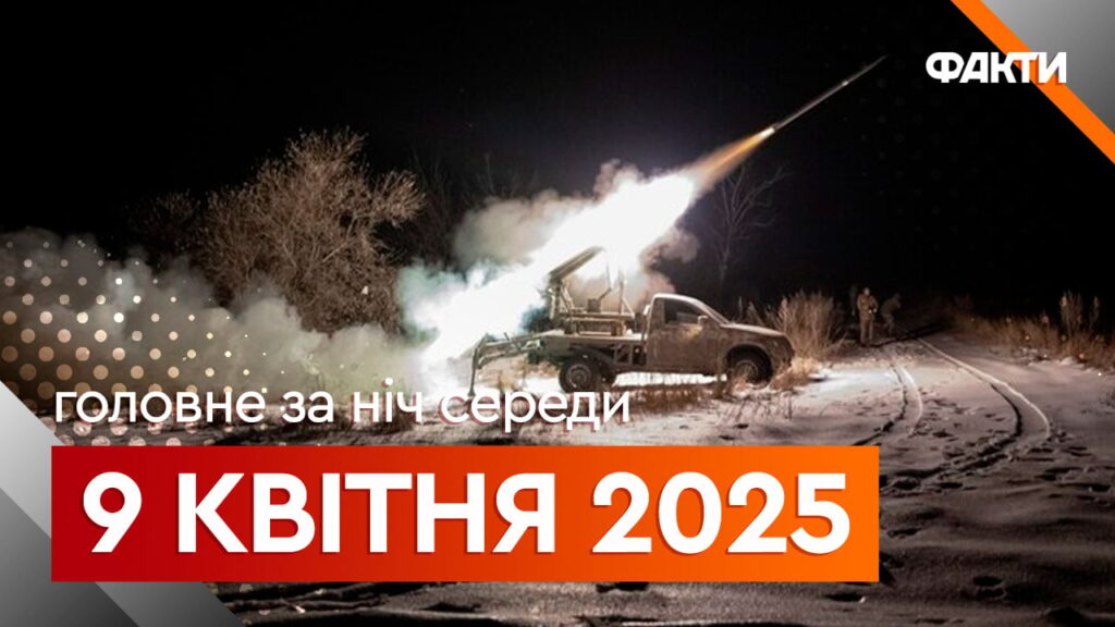 Новини ночі 9 квітня: атака дронів на Україну, реакція США на полонених КНР