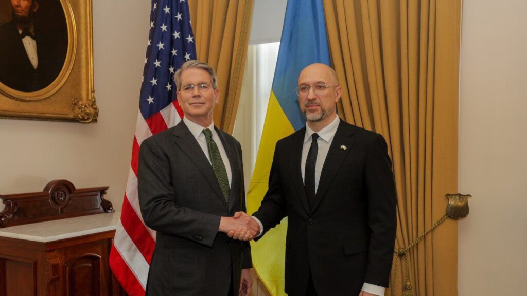 США та Україна домовились розпочату роботу над зоною вільної торгівлі – Шмигаль
