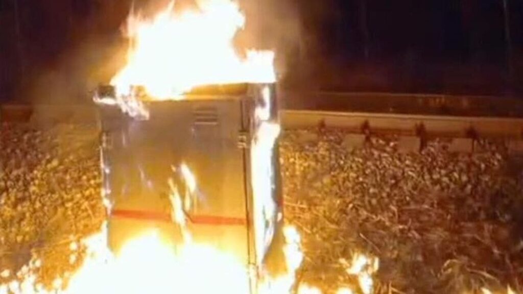 Партизани знищили трансформаторну шафу біля Станиці Луганської