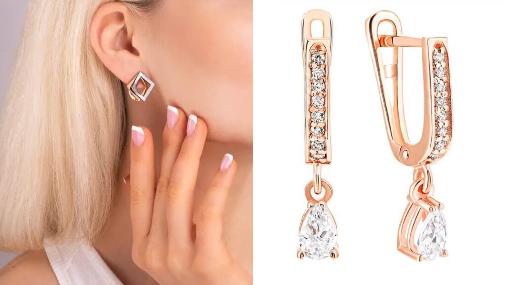 Як комбінувати золоті сережки з іншими прикрасами