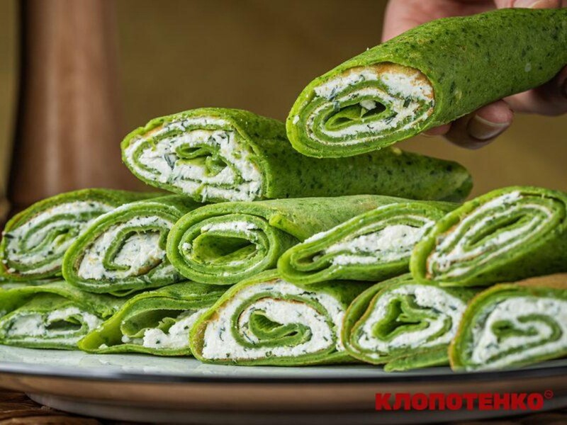 Приготуйте шпинатні млинці за цим рецептом. Пропорції, лайфхаки та нюанси