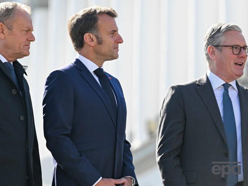 Клопотенко розповів, що їли Макрон, Туск, Стармер і Мерц під час візиту в Київ