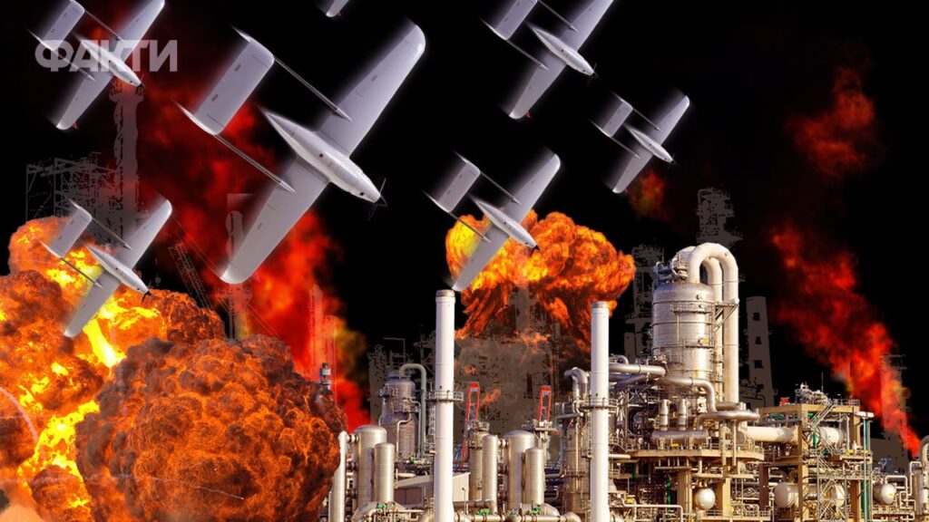 Росію за дві доби атакували майже 650 дронів, є влучання в оборонний завод та НПЗ