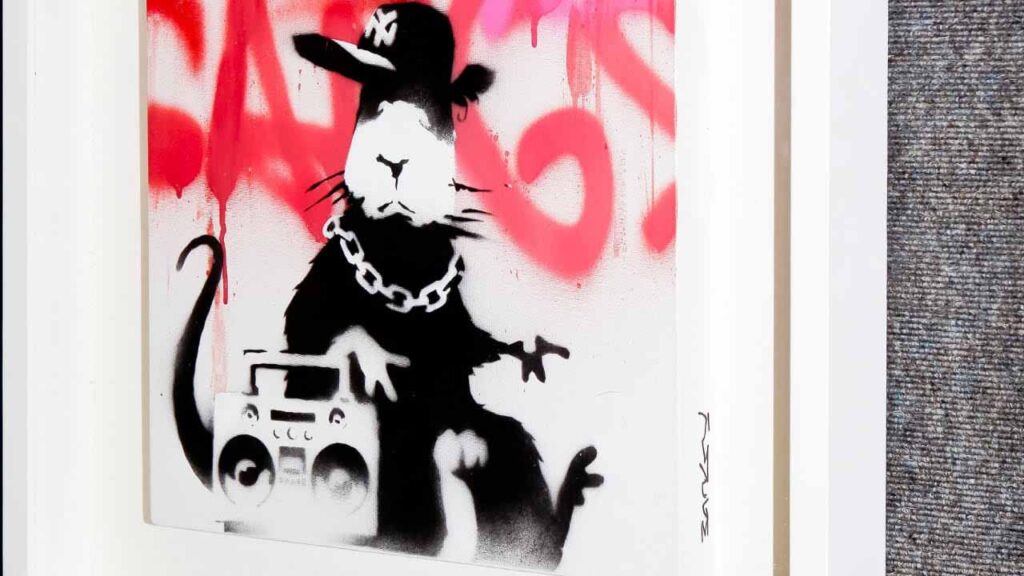 Маяк на стіні: Бенксі представив нову роботу, приховавши її місцерозташування