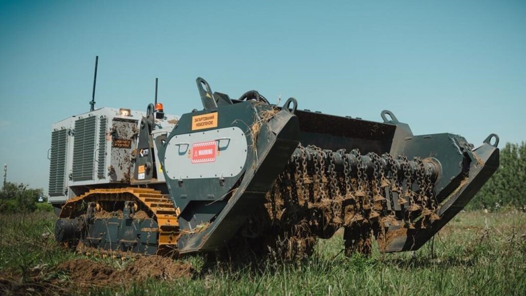 Комплекс для дистанційного розмінування ГАРТ 5100 запускають у серійне виробництво