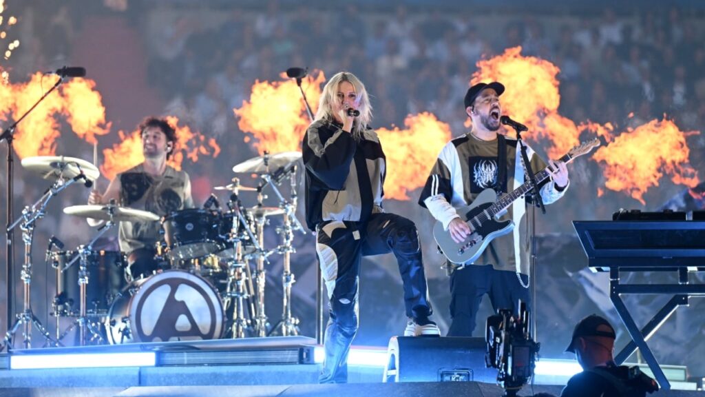 Linkin Park запалив перед фіналом Ліги чемпіонів-2025