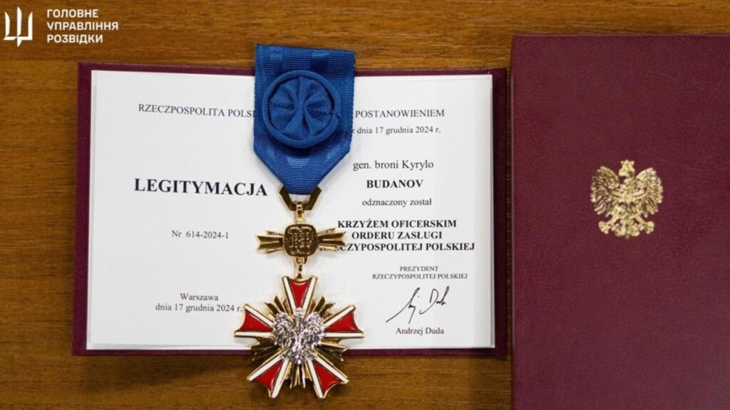 Дуда нагородив Буданова однією з найвищих держнагород Польщі: таку отримував Рейган