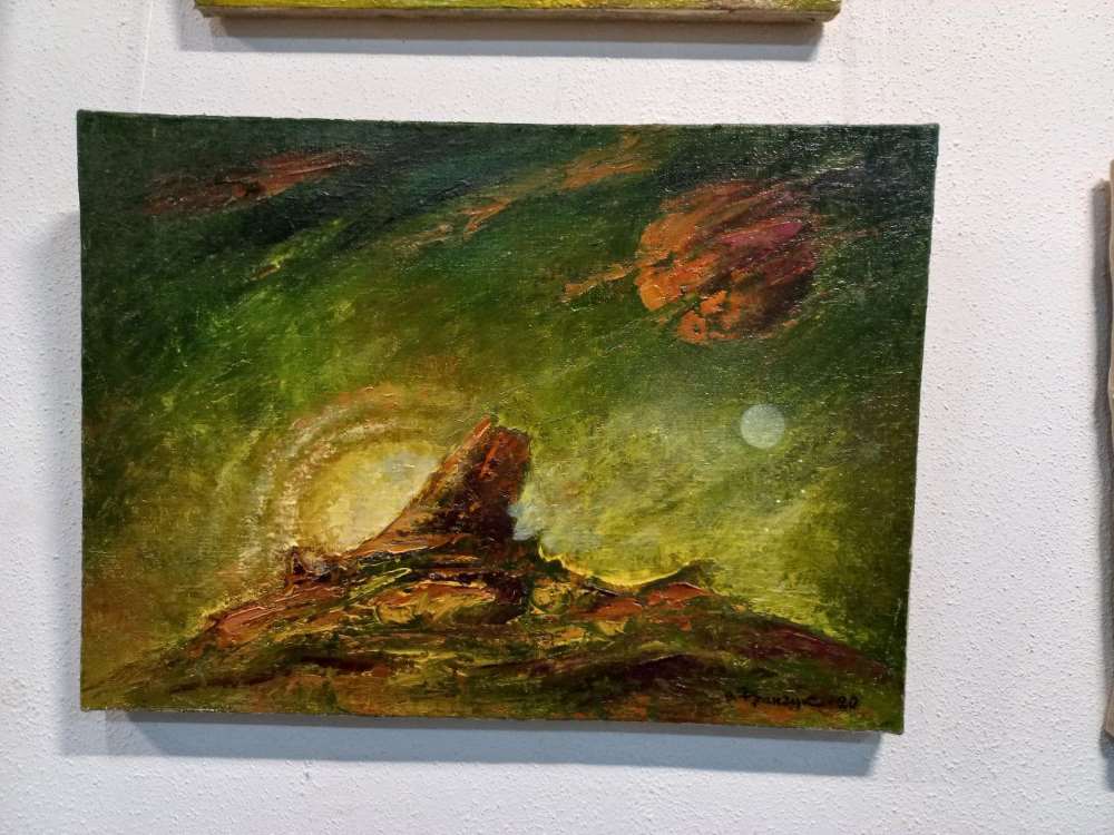 “Земне і космічне”: у Києві відкрилася виставка в рамках арт-проєкту “Душа України”