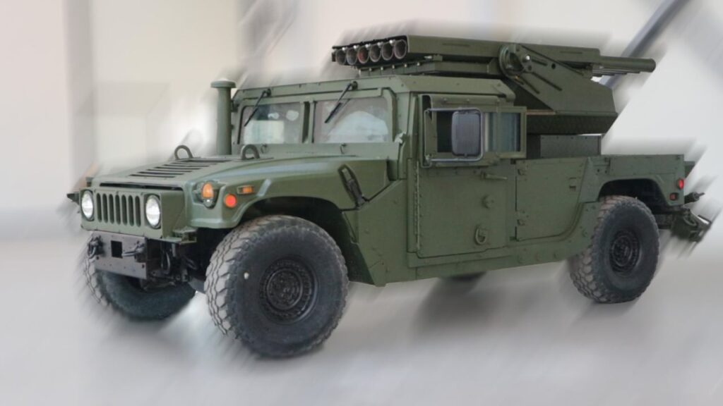 Модернізована РСЗВ на позашляховику: у Нацгвардії похвалилися новинкою