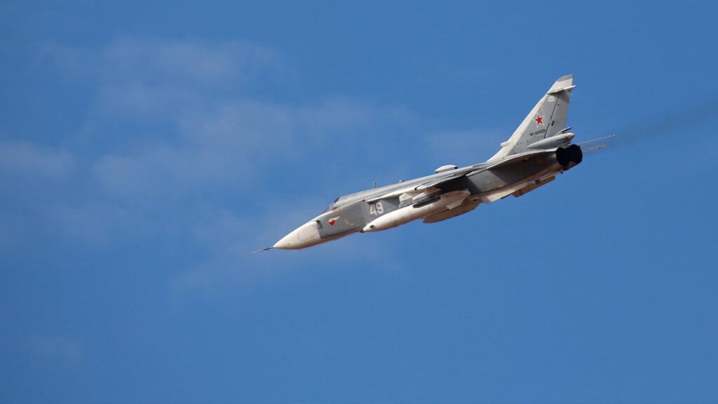 Польські винищувачі перехопили російський літак Су-24 на Балтійським морем Польські винищувачі перехопили російський літак Су-24 на Балтійським морем