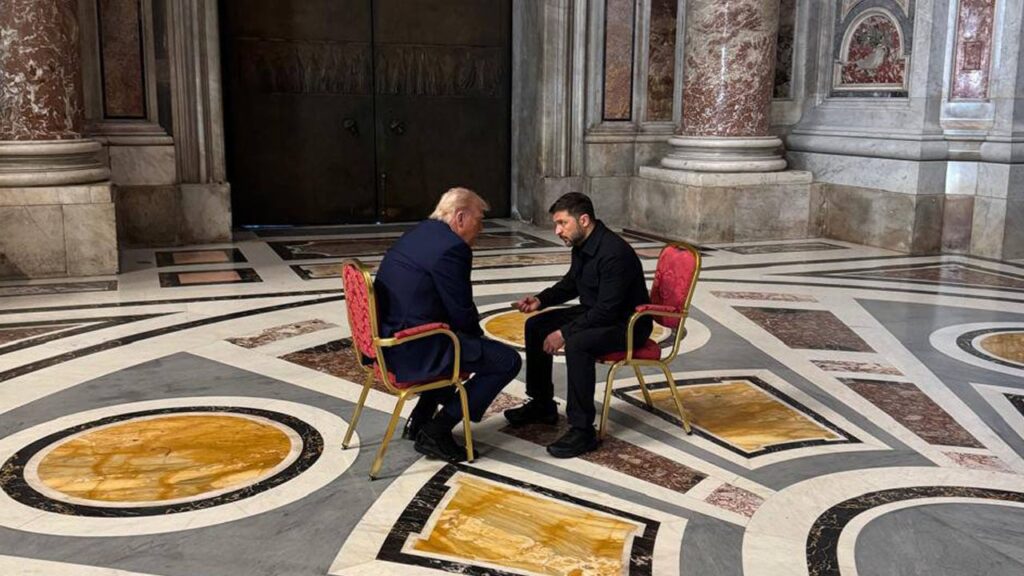 Момент розради: Трамп про зустріч з Зеленським у Ватикані