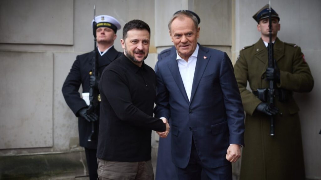 Зеленський обговорив із Туском безпеку, історичну памʼять і тиск на РФ