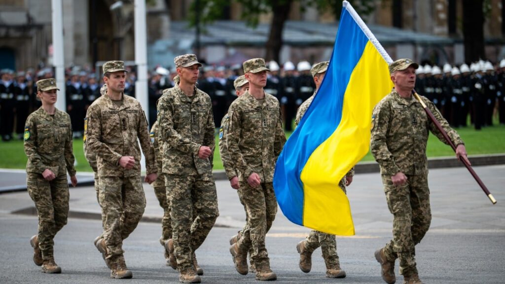 У Лондоні українські військові взяли участь у параді до 80-ї річниці завершення Другої світової