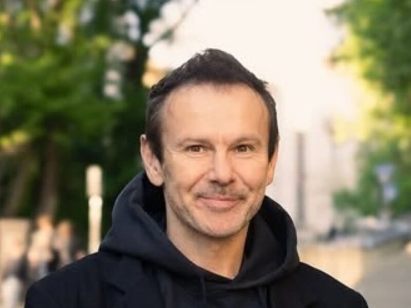 Вакарчук уперше показав своїх дочку й сина